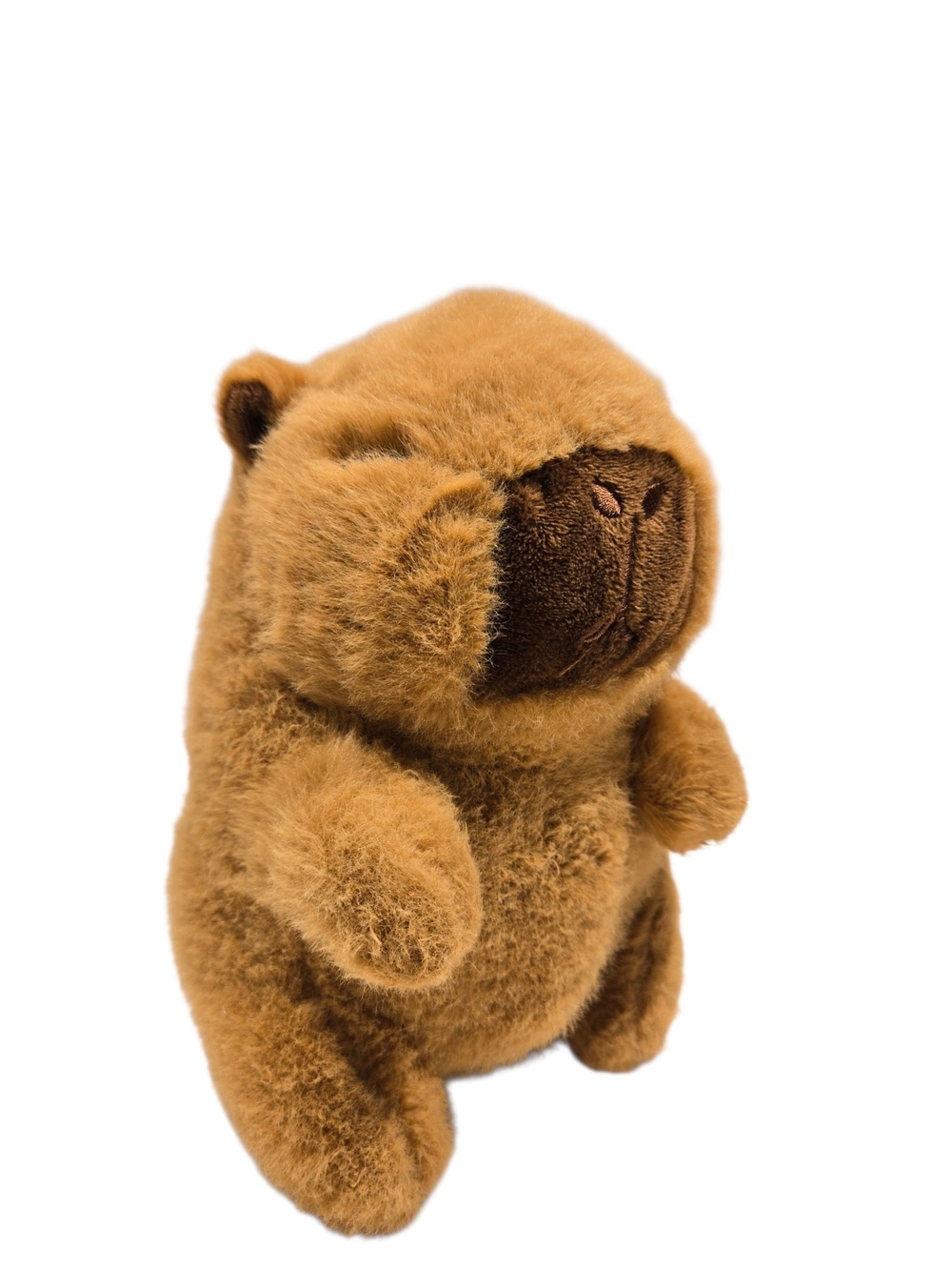 Capybara Cute Fluffy Plush Toy Stuffed Animal 8"